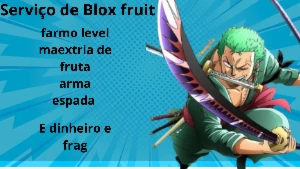 Serviço de Blox fruit  não fasso separado - Roblox