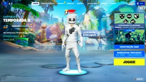 ⭐️FORTNITE⭐️800 Vbuck⭐️76Skins⭐️Marshmallow⭐️Lara C.⭐