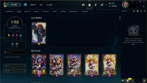 Conta LOL - 200+ skins - GOLD - League of Legends