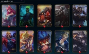 Conta D4 - 368 SKINS/416 CROMAS - League of Legends LOL