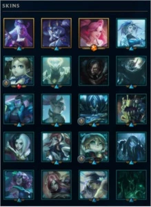 Conta D4 - 368 SKINS/416 CROMAS - League of Legends LOL