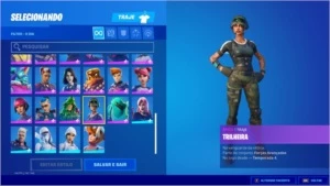 CONTA FORTNITE - Epic games TOP