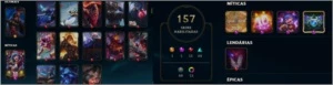 CONTA LOL 431 EX DIMA, DIVERSAS SKINS