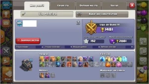 Conta lvl 105/Cv 9 com def quase todas fulls/1100 Gemas - Clash of Clans