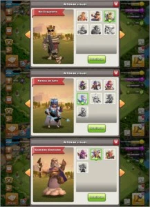 CV13 SEMI FULL TH13 6 CONSTRUTOR  5 SKINS BEM UPADO + GEMAS - Clash of Clans