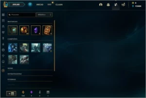 CONTA COM SKIN ULTIMATE PRA VENDER LOGO - League of Legends LOL