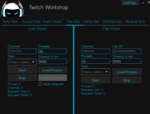 Bot twitch live viewers - Others