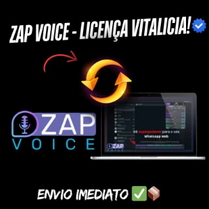 Zap Voice Licença Vitalicia ( Tutorial De Instalação) - Outros