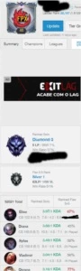 VENDO CONTA D4 / 55% WINRATE - League of Legends LOL