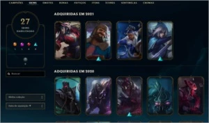 Conta LOL lindas skins e ultimate - League of Legends