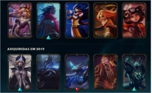 Conta LOL lindas skins e ultimate - League of Legends