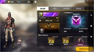 Conta basica não gemada dima 4 - Free Fire