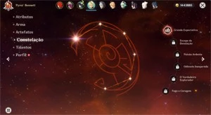 Genshin Impact Conta com Diluc C1 e Venti Américas AR 33