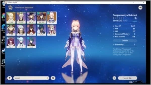 AR 16 Kokomi + Mona server Asia - Genshin Impact