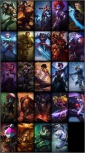 Conta platina 4 - 98 campeões e 24 skins - League of Legends LOL