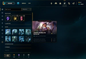 Conta Unranked com 20 Champs e 7 Skins + 8 Fragmentos - League of Legends LOL