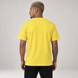 Camiseta Amarela Halfpipe - Artesanato e Personalizados