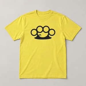 Camiseta Amarela Halfpipe - Artesanato e Personalizados