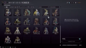 Conta warframe MR18 Com muitos frames ja buildados ! - Outros