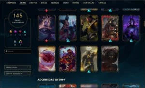 Conta RIOT Games - League of Legends LOL