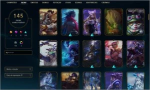 Conta RIOT Games - League of Legends LOL