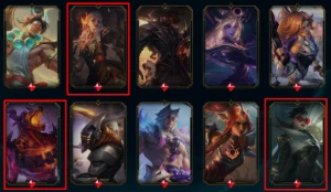 [Conta BR LOL]Viego Reinado Espectral+Borda+icone+236 SKINS - League of Legends