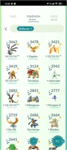 Vendo conta Pokemon GO hardcore lvl 50 - Pokémon