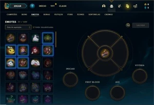 Conta ouro 4 com 38 Champs e 4 Skins - League of Legends LOL