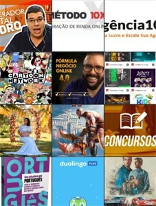 CURSOS / LIVROS / E MUITO MAIS | GOOGLE DRIVE / MEGA - Cursos e Treinamentos