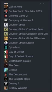 CONTA STEAM COM 95 JOGOS E NVL 30 (SEM BAN)