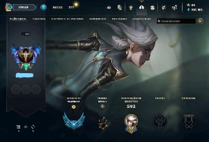 Conta League of Legends/ Platina com muitas skins! LOL