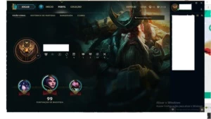 COnta de lol Upada Manualmente - League of Legends