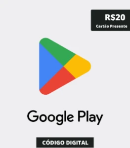 Gift card Google Playstore R$ 20 Reais - Gift Cards