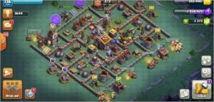 CV 11 Full, 6 construtores, 2 k de gemas, full itens - Clash of Clans