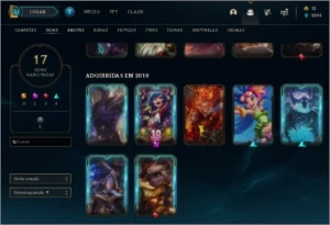 Conta lol plat 4 md3 + plat 4 tft + valorant plat 2 e skin - League of Legends