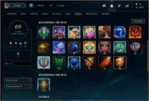 Conta lol plat 4 md3 + plat 4 tft + valorant plat 2 e skin - League of Legends
