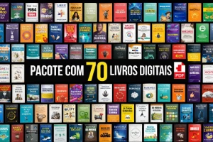 📚 Pacote com 70 livros digitais em PDF – coleção completa - eBooks