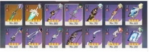 GANYU + XIAO + ZHONGLI + KEQING - Genshin Impact