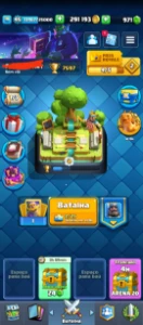 Conta Clash royale nível 45, 9 cartas nível 14