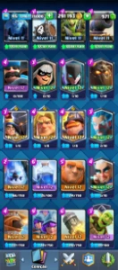 Conta Clash royale nível 45, 9 cartas nível 14