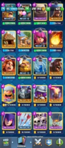 Conta Clash royale nível 45, 9 cartas nível 14