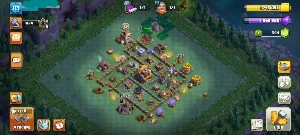 Conta Clash of clans cv 12!