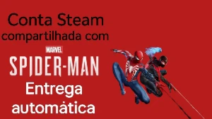 CONTA STEAM Spider man remastered (Entrega Automatica)