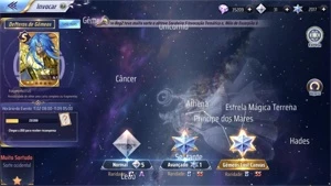 SAINT SEIYA AWAKENING -INICIANTES COM GEMAS AVANÇADAS SSA
