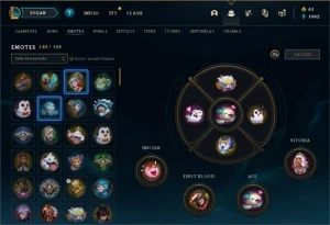 Conta ex mestre elo atual Diamante 4 - League of Legends LOL