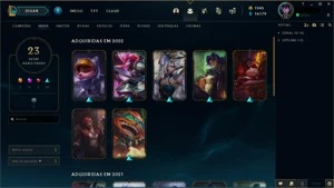 Conta Valorant + LOL + TFT (Com diversas Skins)