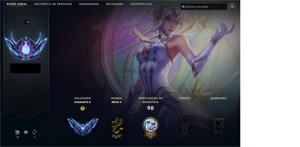 Conta Diamante 2 lv 72  55 champ  11 skins "ex mestre 2022" - Outros
