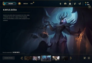 Esmeralda com 3 Raras: Corki Ovni, Kayle Juiza e Rammus Rei - League of Legends LOL