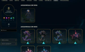 [Entrega Automática] Lol Prata, 50 Skin, SkinLendária,45K Ea - League of Legends