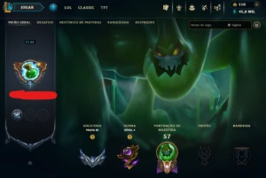[Entrega Automática] Lol Prata, 50 Skin, SkinLendária,45K Ea - League of Legends